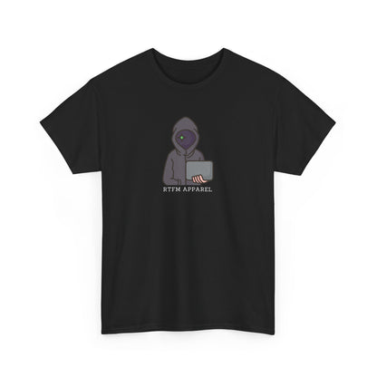 RTFM Apparel Hacker Hoodie Graphic - Tech, IT, Cyber Security Humor Shirt