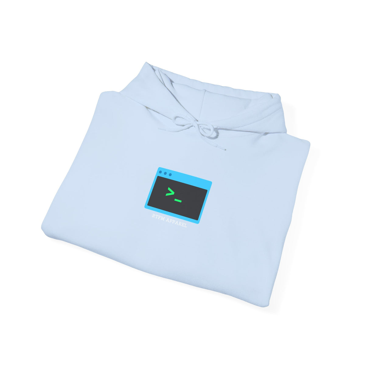 Cozy RTFM Terminal Command — Tech Hoodie