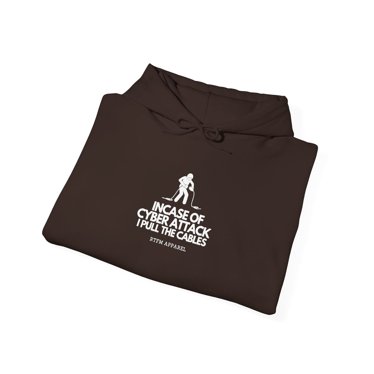 In Case Of Cyber Attack — Sysadmin Hoodie