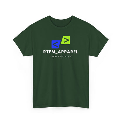 RTFM Apparel Logo Tee – Clean, Bold, Techwear Statement