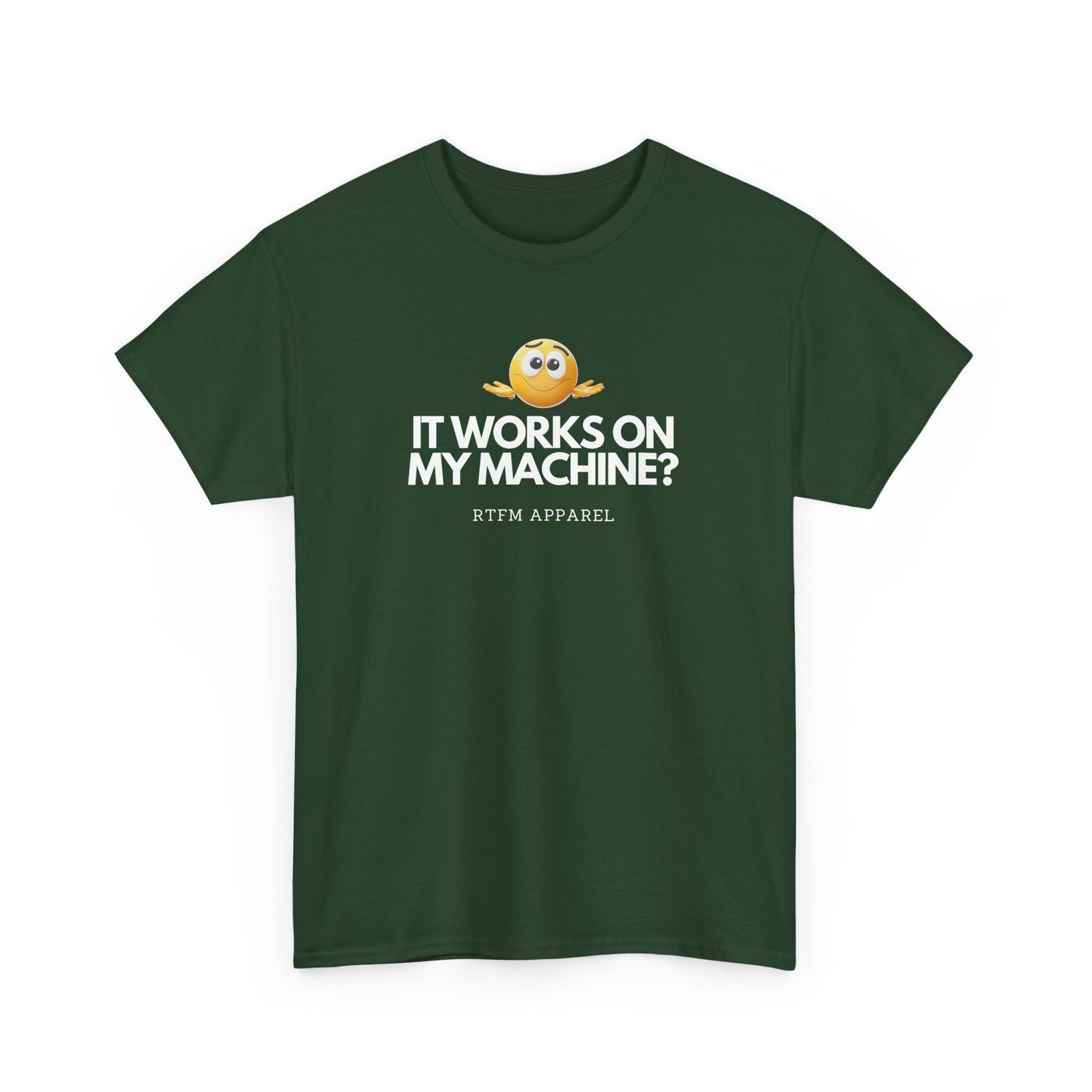 It Works On My Machine? Sysadmin, DevOps, Programmer, Developer, Funny IT Tee