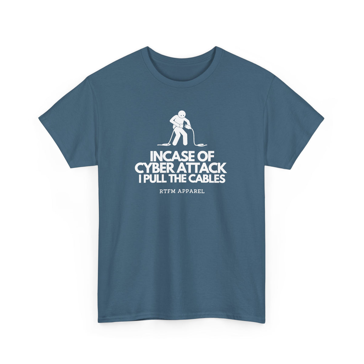 In Case Of Cyber Attack — Sysadmin Tee