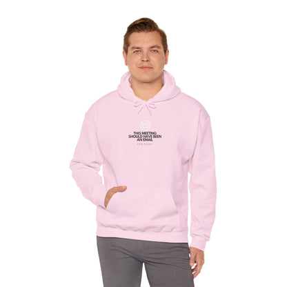 This Meeting Should Have Been An Email - Cozy IT Humor Hoodie, Tech Geek, Sysadmin