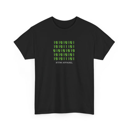 RTFM Binary Code Geek Humor T-Shirt - DevOps, Sysadmin, Tech Nerd, 2025 Design