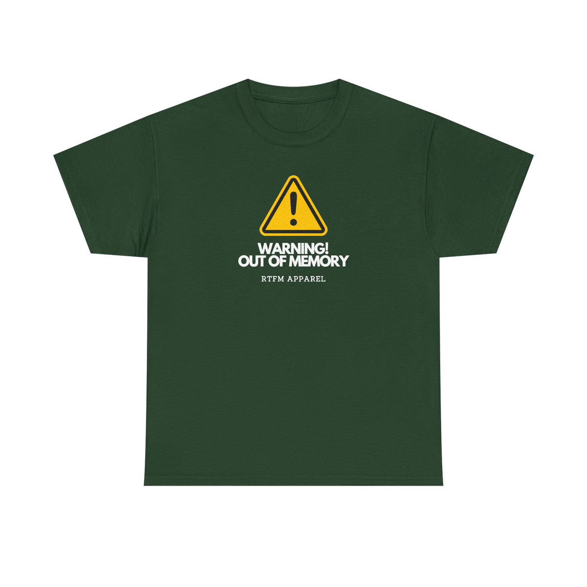 Warning! Out Of Memory — Tech Tee