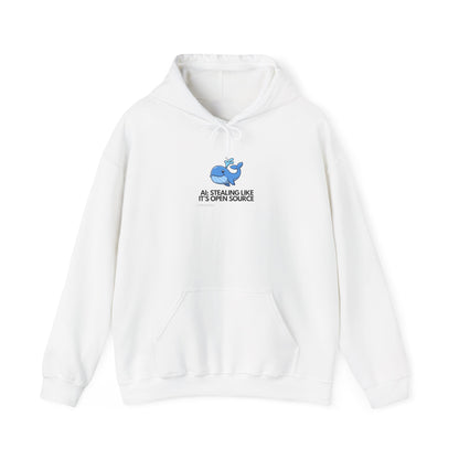 Docker Whale Design Hoodie - Developer, Containerization, Kubernetes, Open Source
