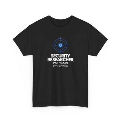 Security Researcher Not Hacker Bug — Cybersecurity Tee