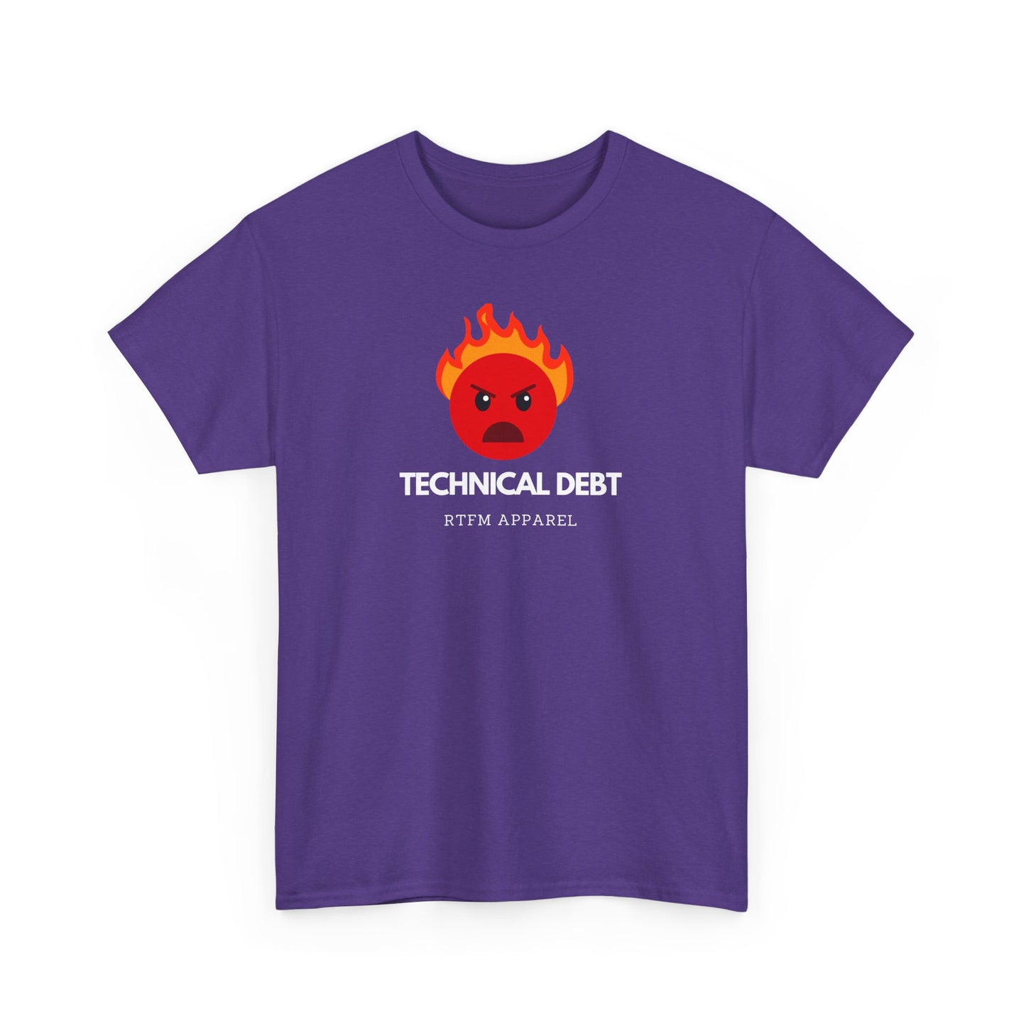 Technical Debt RTFM Apparel Funny Sysadmin Developer IT T-Shirt