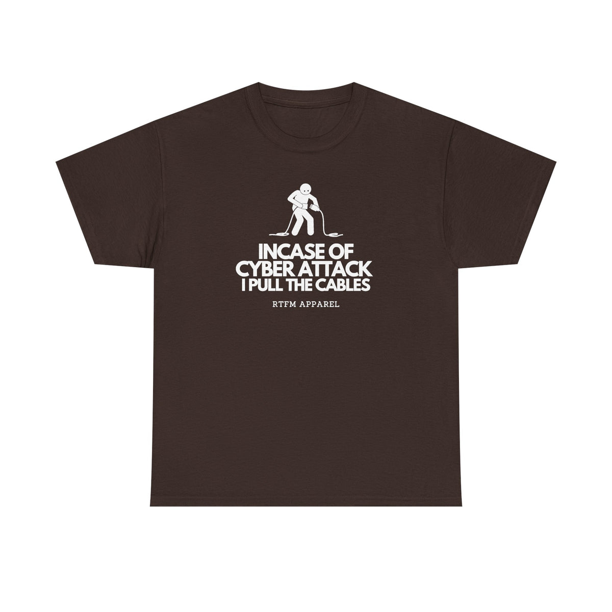 In Case Of Cyber Attack — Sysadmin Tee