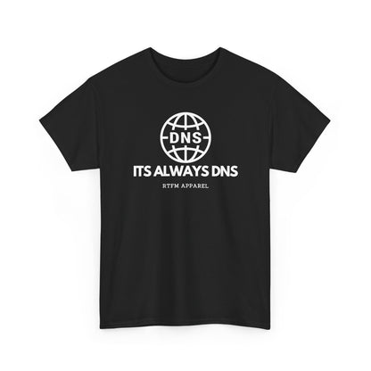 It's Always DNS Globe — Network Engineer Tee