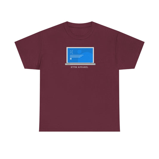 RTFM Apparel Laptop Funny Tech Humor - IT, Cyber Security, Geeky Tee