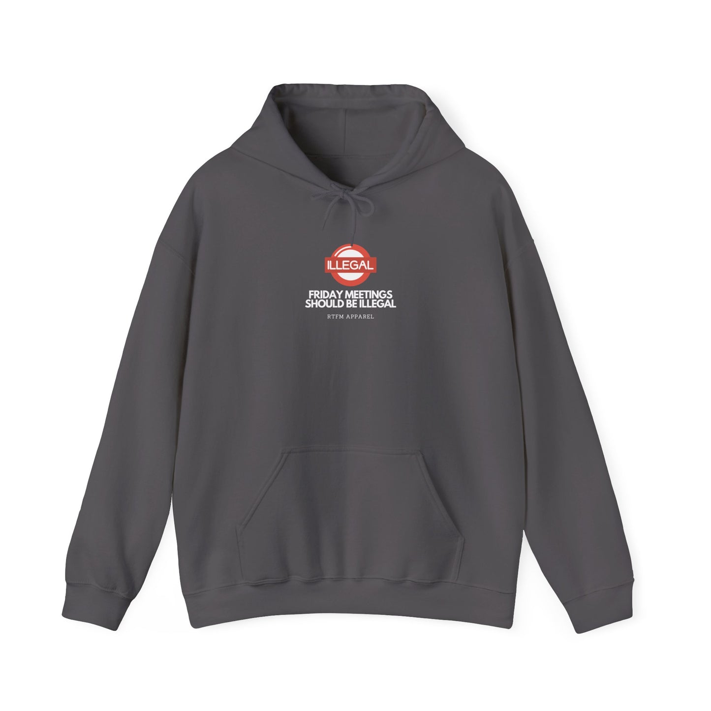 Funny Friday Meetings Should Be Illegal Hoodie for IT, Office, Geek, Programmer