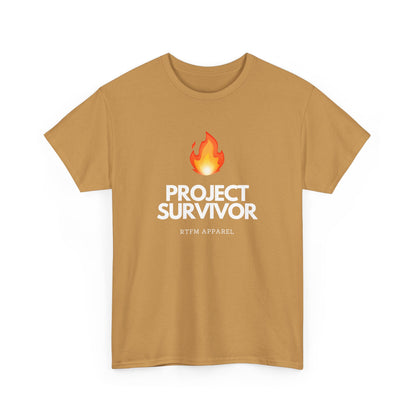 Project Survivor RTFM Apparel Flame Design - Tech, IT, Cybersecurity Engineer Humor 2025