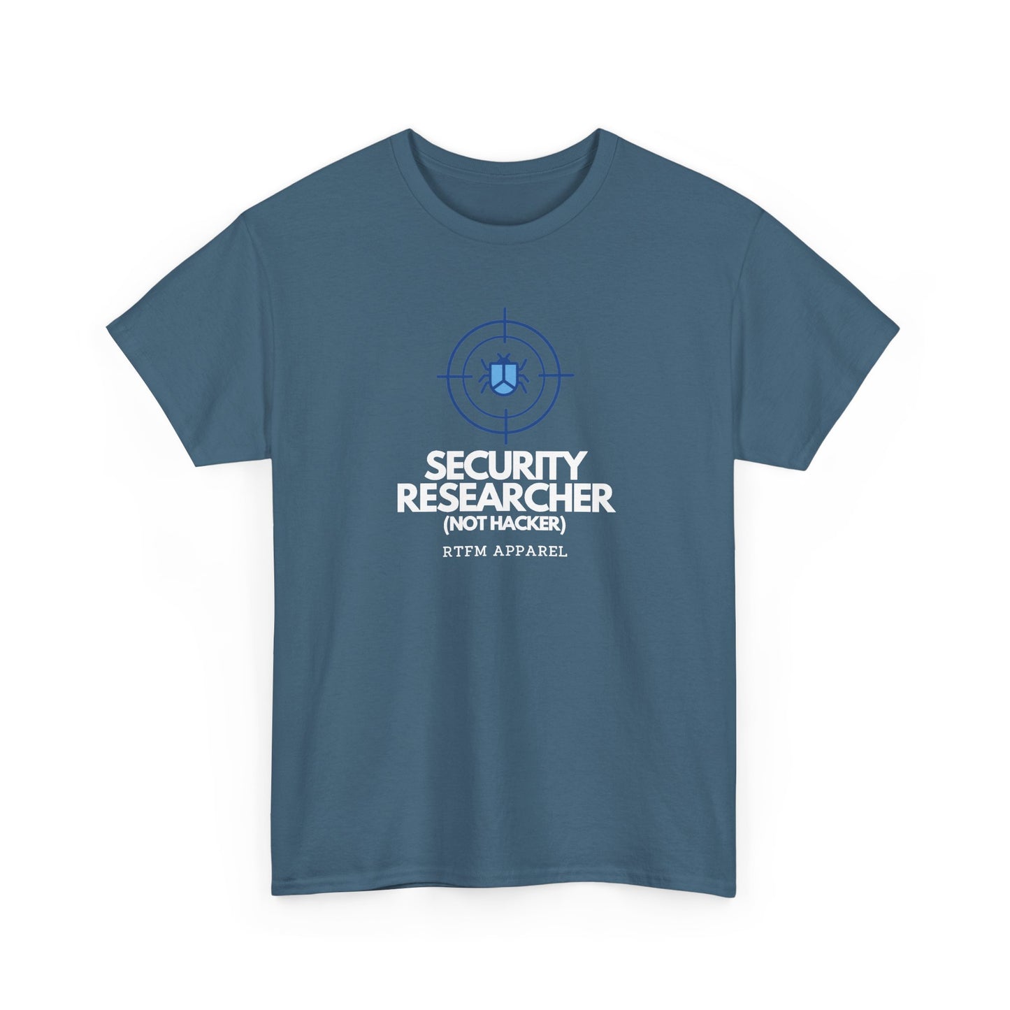 Security Researcher Not Hacker Bug — Cybersecurity Tee