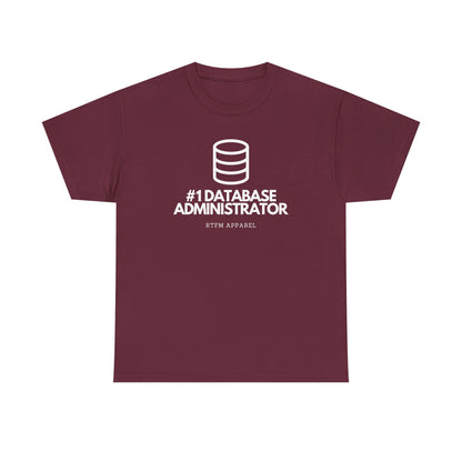 #1 Database Administrator - DBA, RTFM Apparel, Funny Tech, IT, Sysadmin, Geek Humor