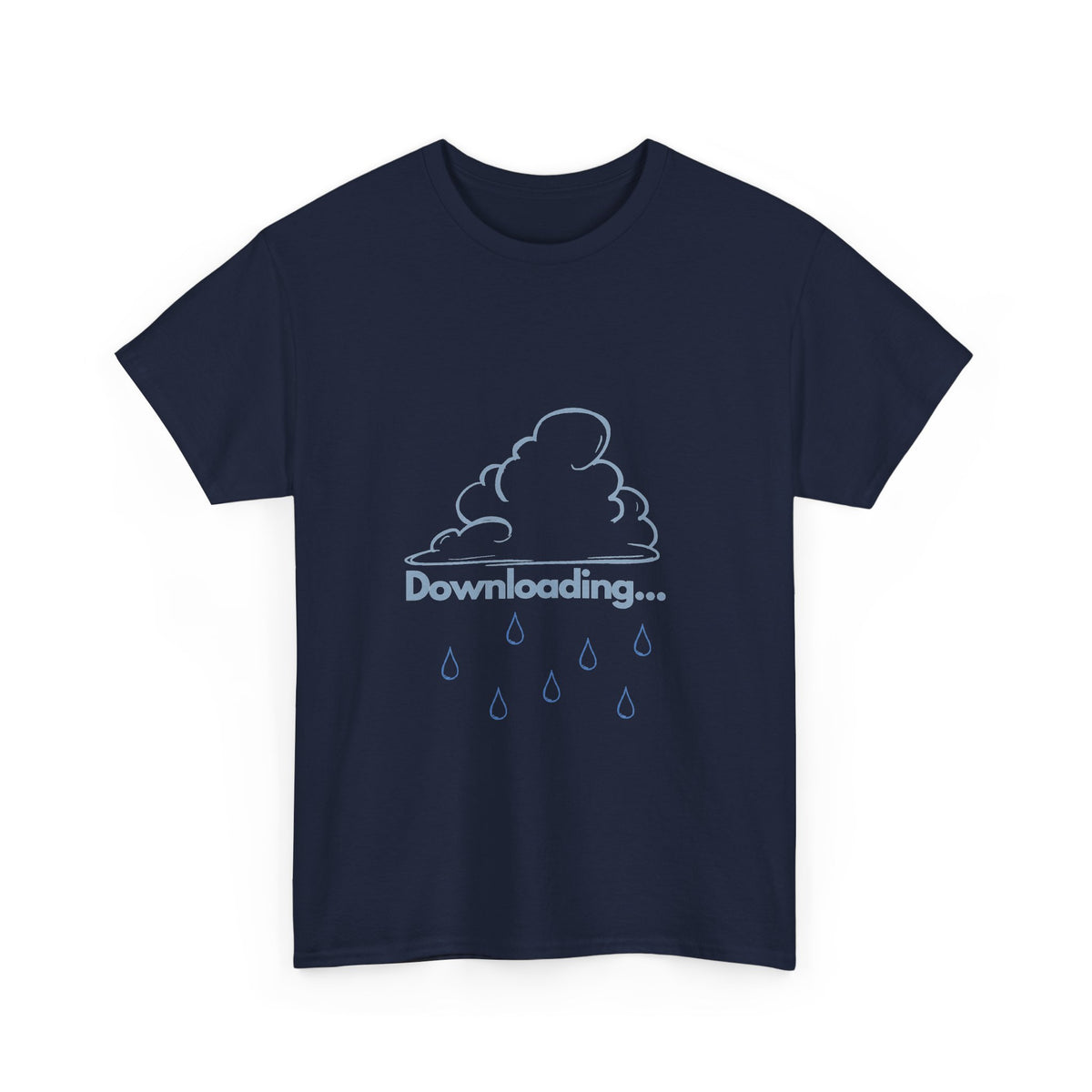 Downloading Cloud Raindrops — Tee
