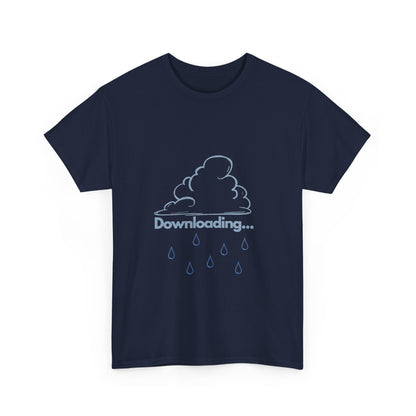 Downloading Cloud Raindrops — Tee