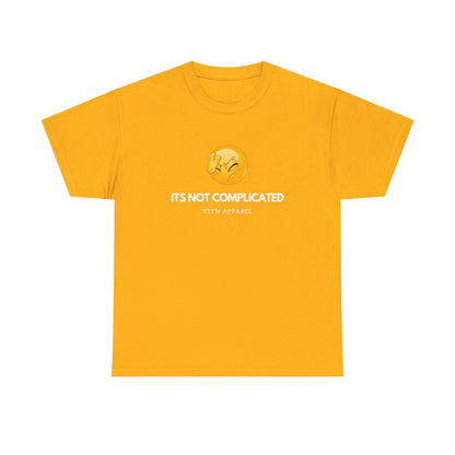 It's Not Complicated Emoji Humor RTFM Apparel - Tech, IT, Sysadmin, Network Admin