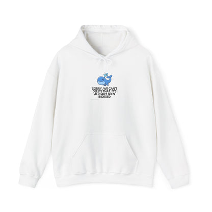 Playful Whale Tech Hoodie - DevOps, Docker, Cloud Fun