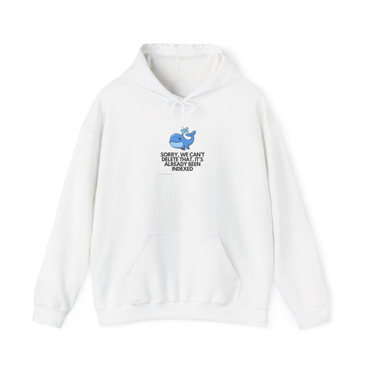 Playful Whale Tech Hoodie - DevOps, Docker, Cloud Fun