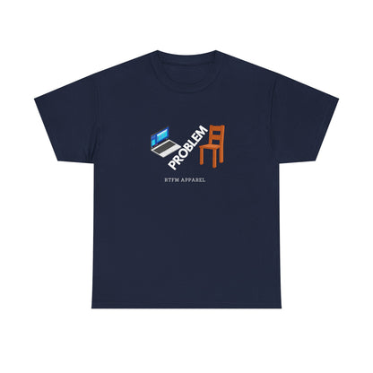 Laptop Chair Problem RTFM Apparel - Tech IT Geek Humor