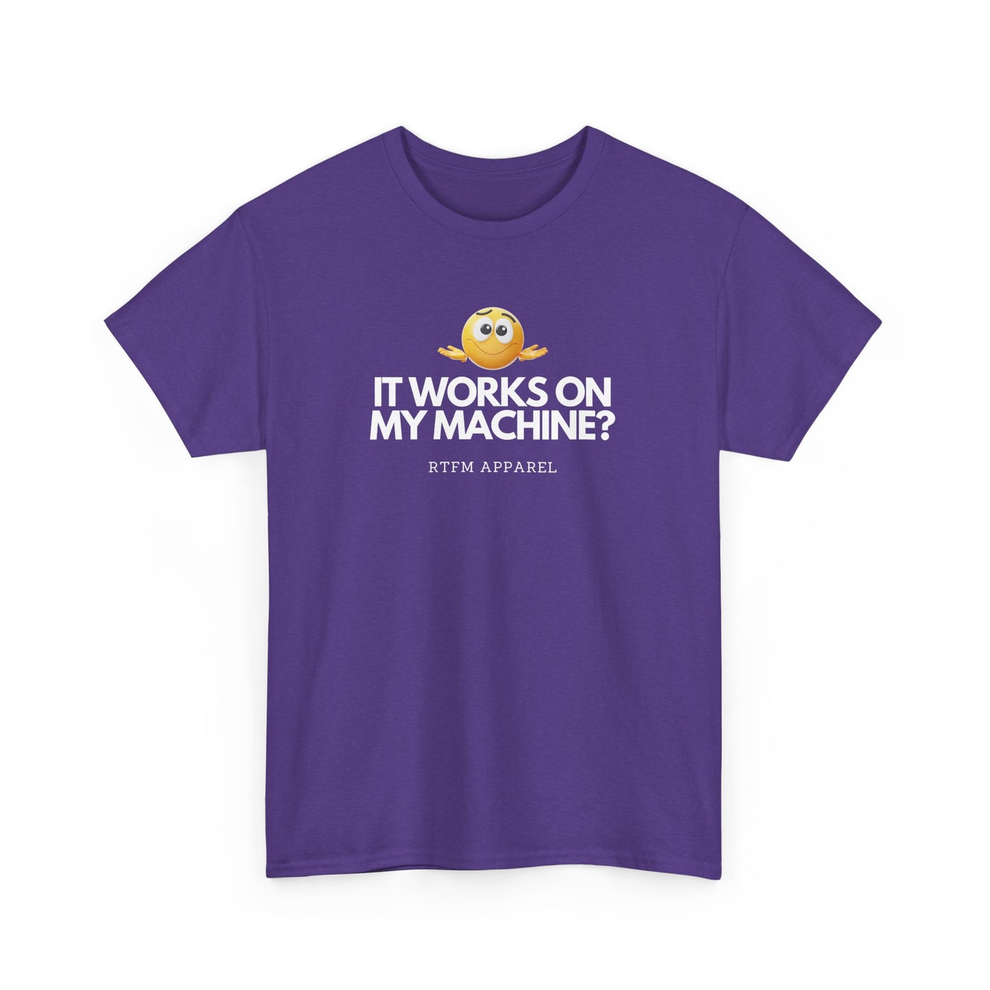 It Works On My Machine? Sysadmin, DevOps, Programmer, Developer, Funny IT Tee
