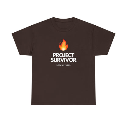 Project Survivor Flame — Tech Tee
