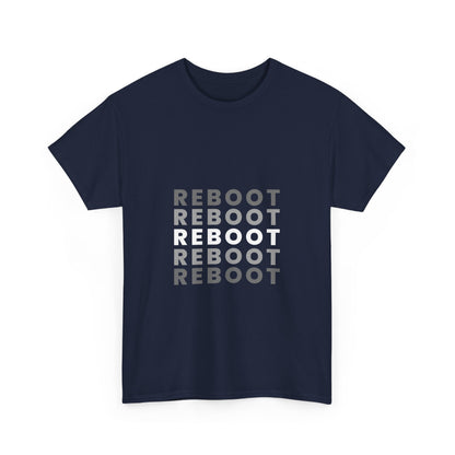 Reboot Reboot Reboot Funny IT Tech Geek T-Shirt