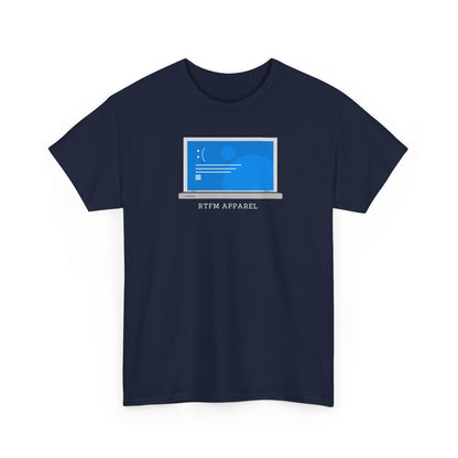 RTFM Apparel Laptop Funny Tech Humor - IT, Cyber Security, Geeky Tee