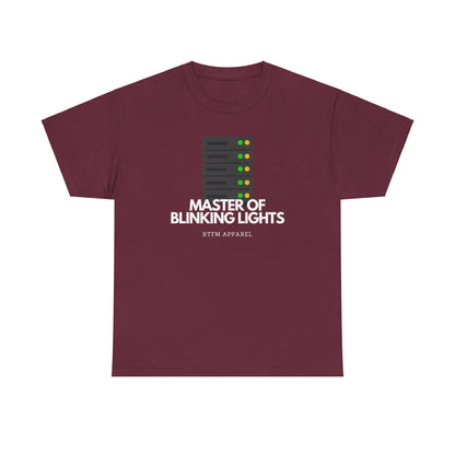 Master Of Blinking Lights - Sysadmin, IT, DevOps, Server Rack Funny