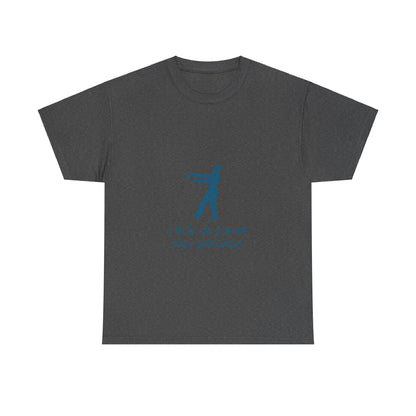 I Run On Coffee And Sarcasm - Tech, IT, Cyber Security, Geek Humor T-Shirt
