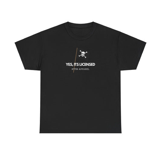Yes, It's Licensed - Sysadmin, Cybersecurity, RTFM Apparel, Tech Humour