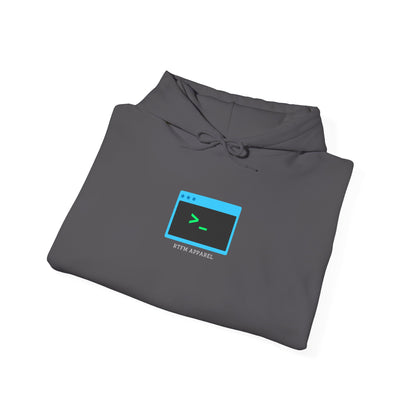 Cozy RTFM Terminal Command Hoodie - IT Pros, Network Admins, Programmer Gear, Developer Warmth, Fun Design