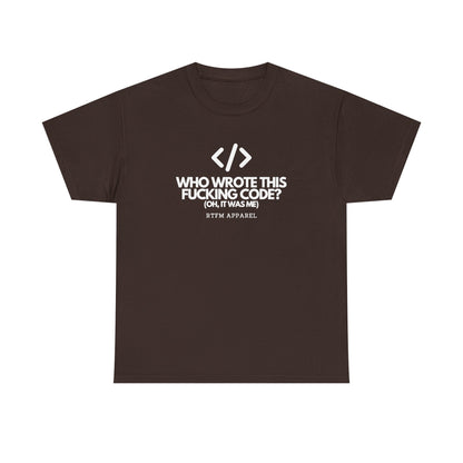 Who Wrote This Code? Oh — Developer Tee