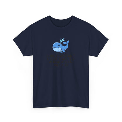 Happy Whale Splash Tech Humor - DevOps, Docker, Cloud