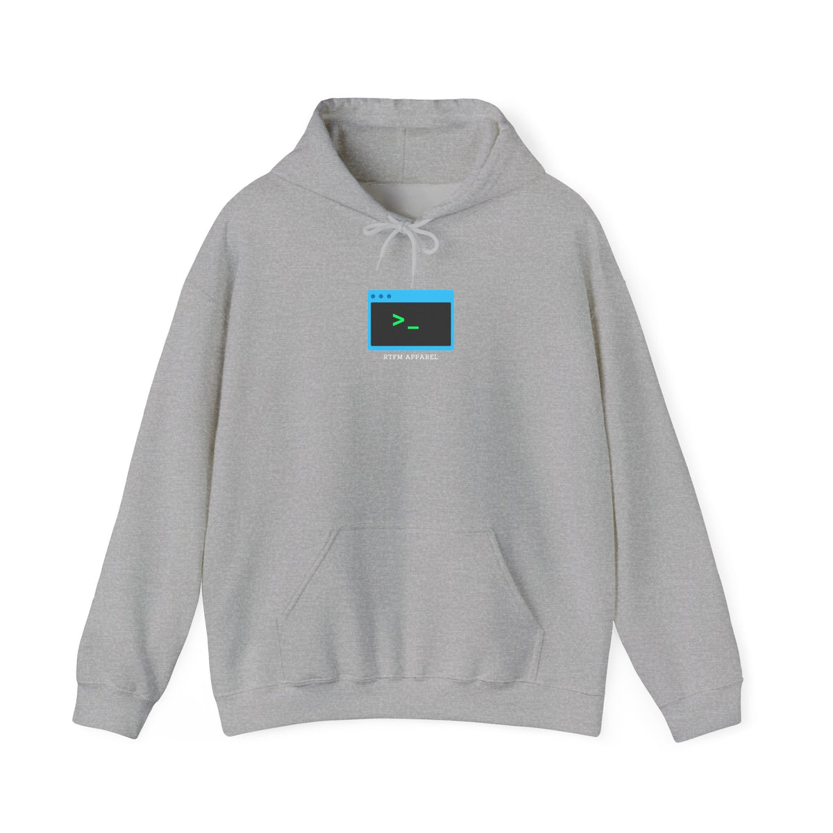 Cozy RTFM Terminal Command — Tech Hoodie