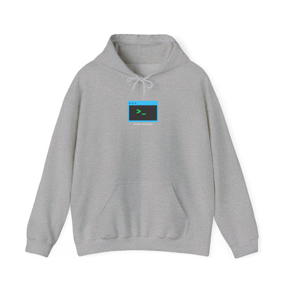 Cozy RTFM Terminal Command — Tech Hoodie