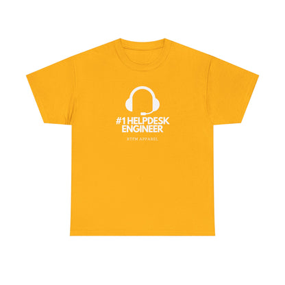 #1 Helpdesk Engineer Headset RTFM Apparel - Funny Tech, IT, Sysadmin