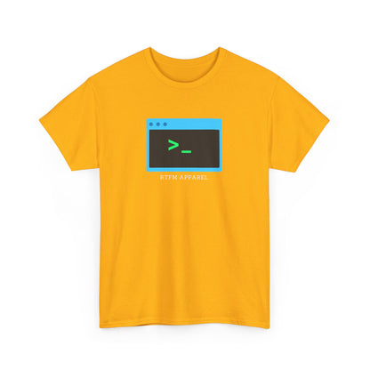 RTFM Terminal Command Nerd Humor T-Shirt - Geek, Sysadmin, IT Crowd, Developer, Programmer, Fun Tee