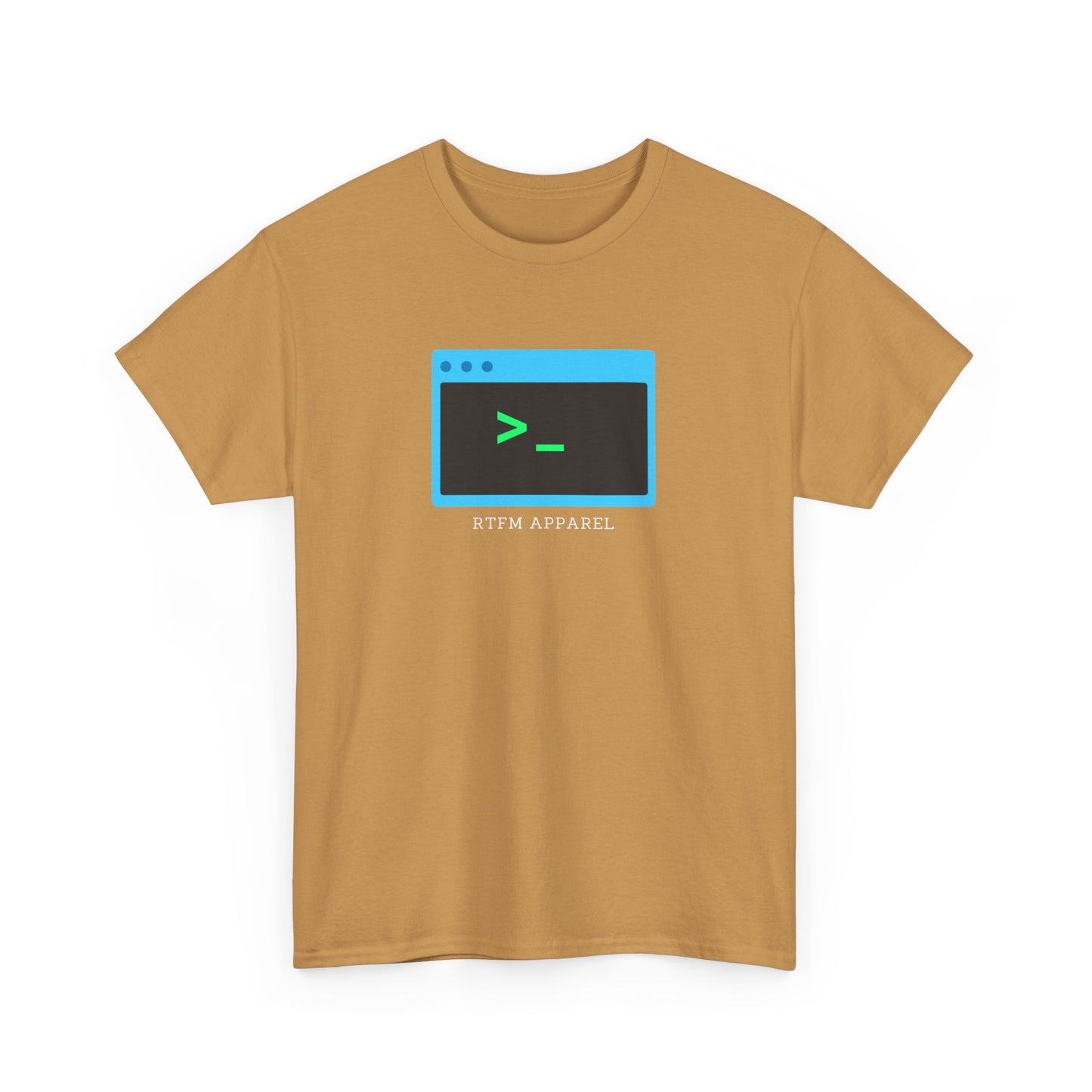 RTFM Terminal Command Nerd Humor T-Shirt - Geek, Sysadmin, IT Crowd, Developer, Programmer, Fun Tee