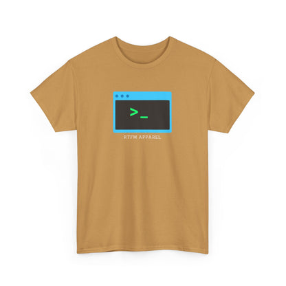 RTFM Terminal Command Nerd Humor T-Shirt - Geek, Sysadmin, IT Crowd, Developer, Programmer, Fun Tee