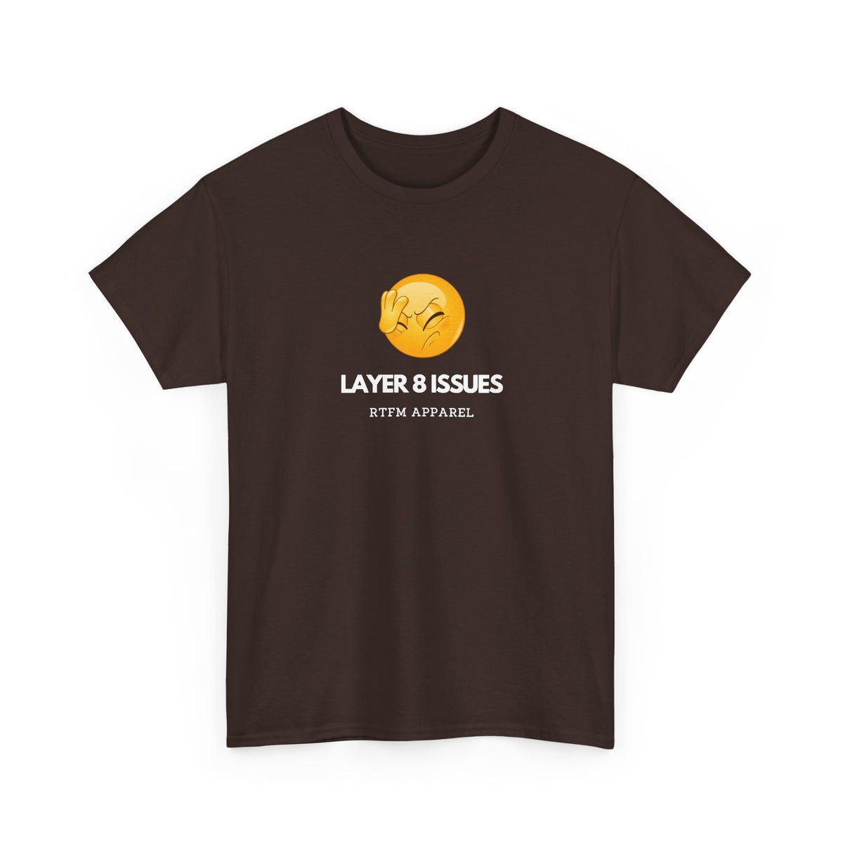 Layer 8 Issues — Network Engineer Tee