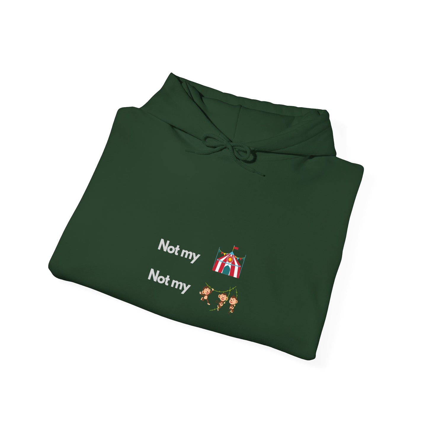 Not My Circus Not My Monkeys IT Guru Hoodie