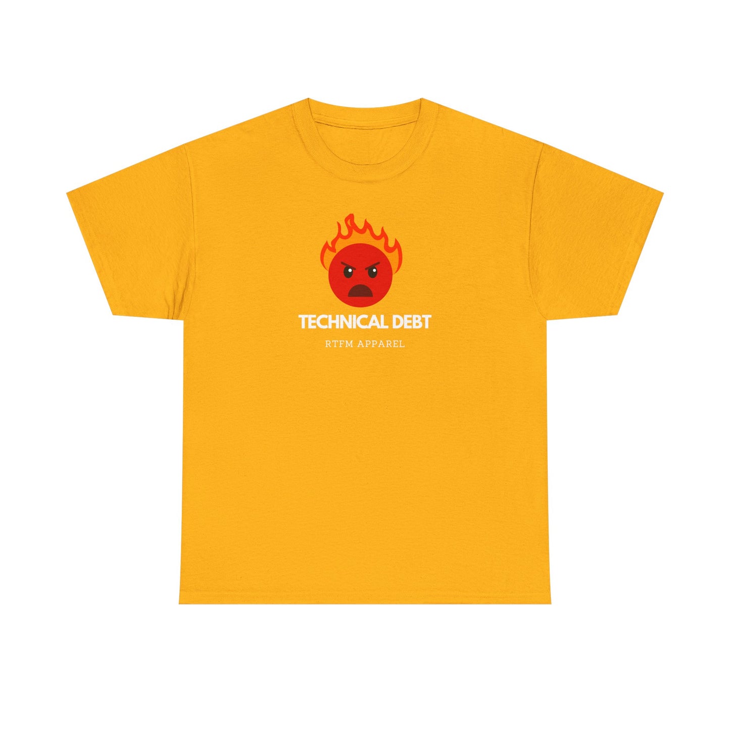 Technical Debt RTFM Apparel Funny Sysadmin Developer IT T-Shirt