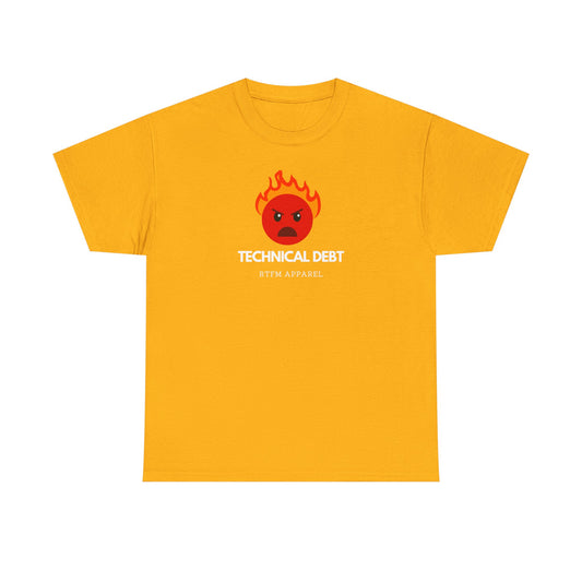 Technical Debt RTFM Apparel Funny Sysadmin Developer IT T-Shirt
