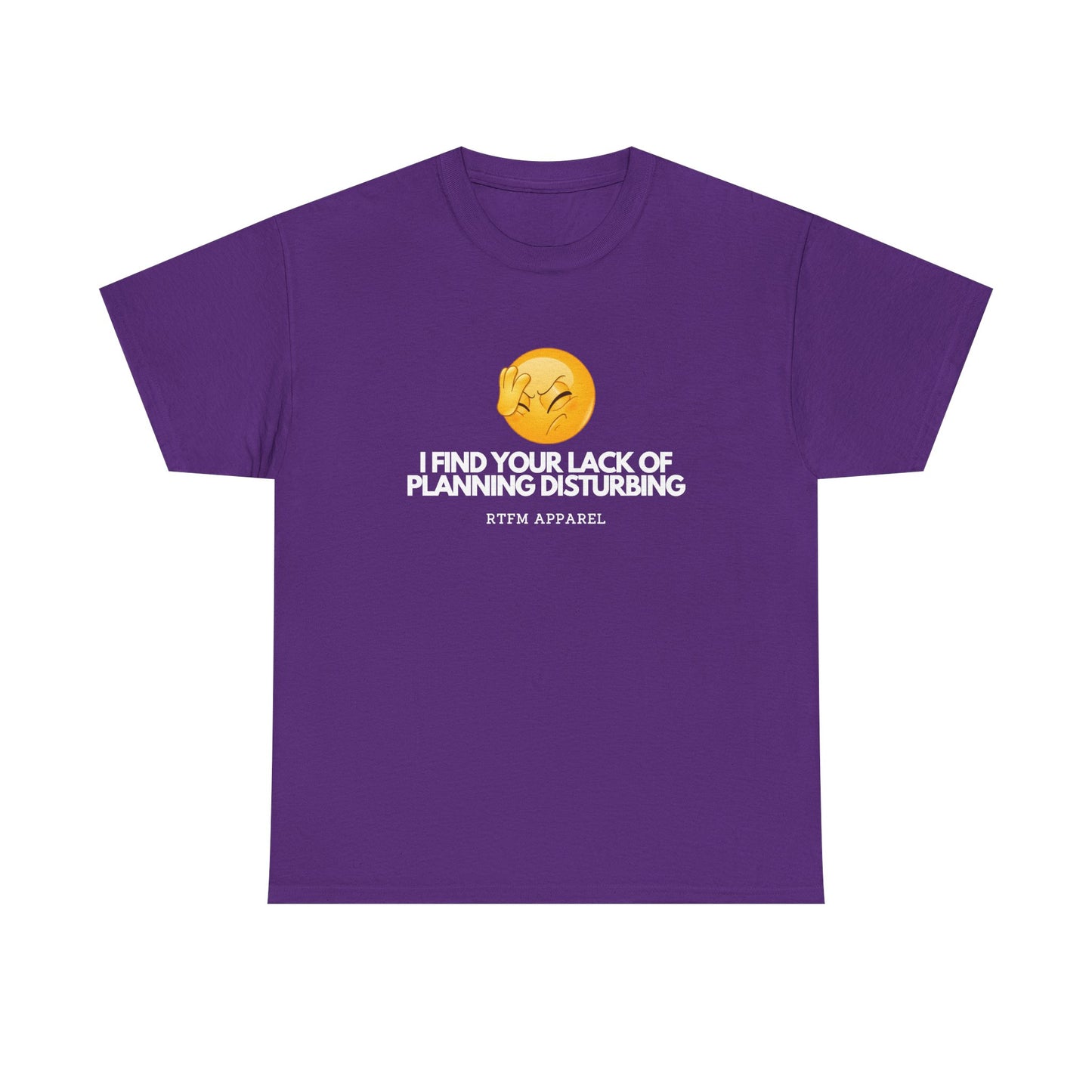 I Find Your Lack of Planning Disturbing — Network Engineer Tee