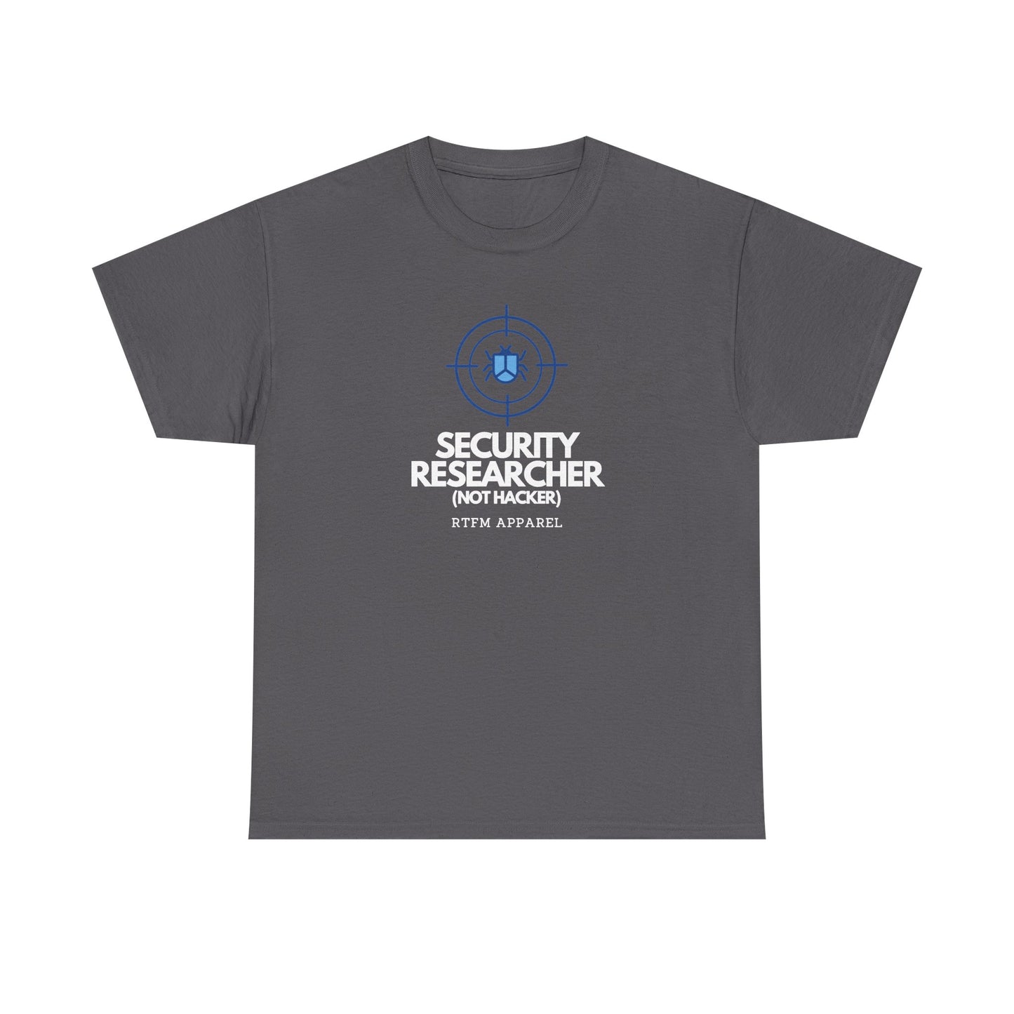 Security Researcher Not Hacker Bug — Cybersecurity Tee