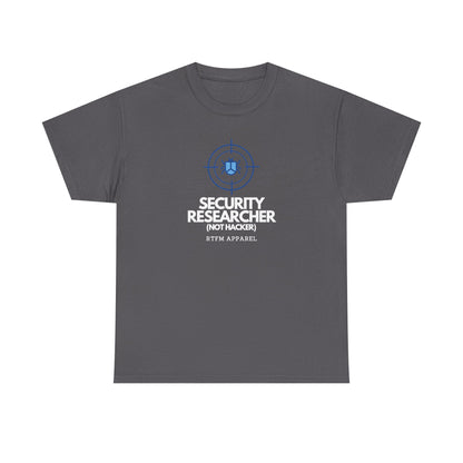 Security Researcher Not Hacker Bug — Cybersecurity Tee