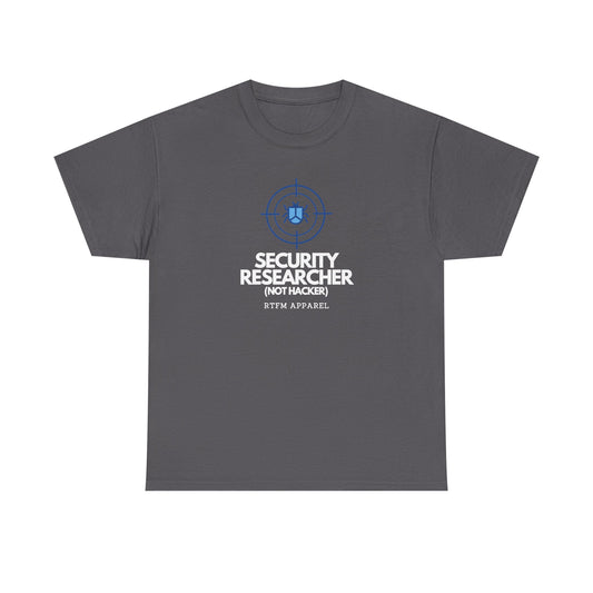 Security Researcher Not Hacker Bug — Cybersecurity Tee