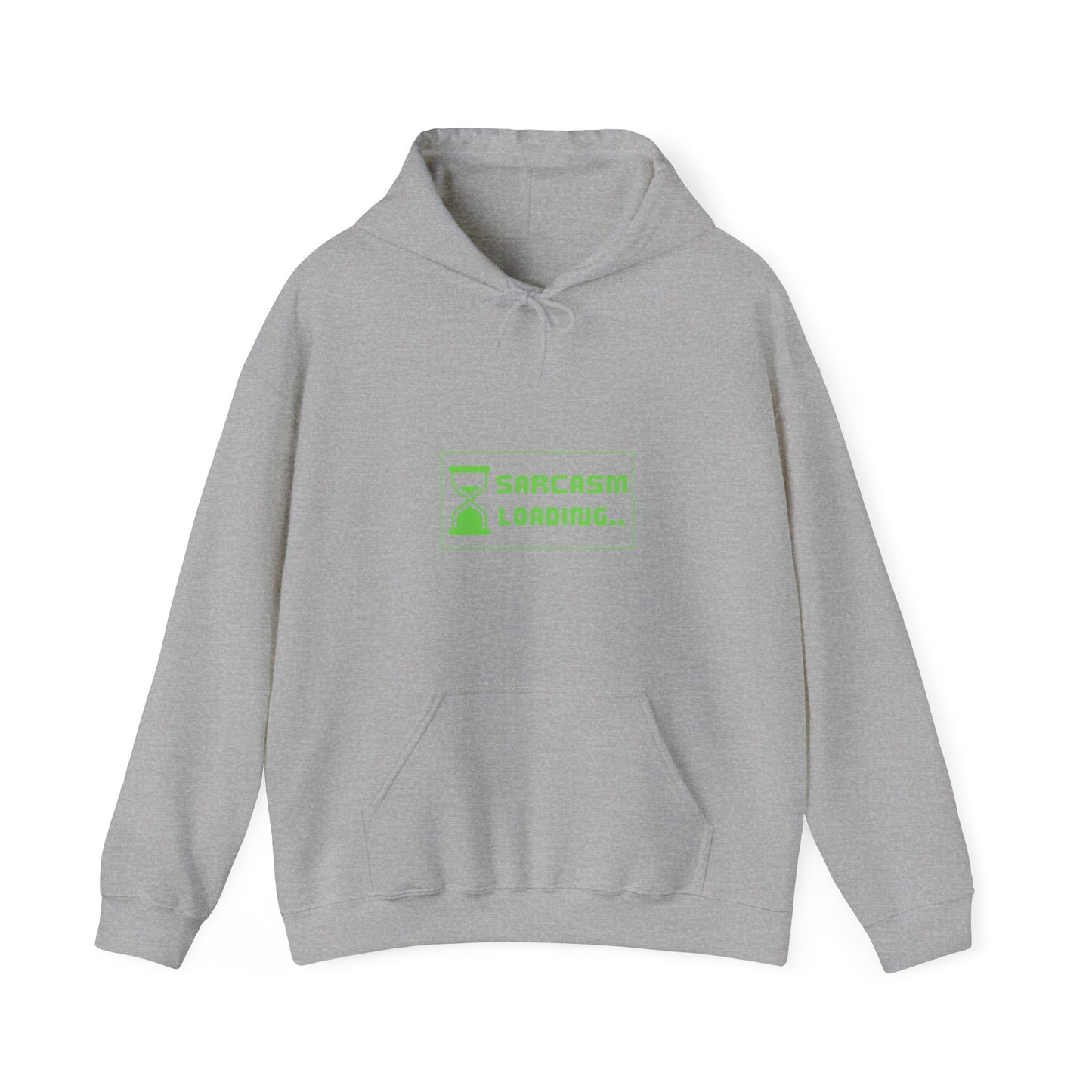Sarcasm Loading Hoodie - IT Geek Humor, Tech Lover Gift, Funny Sysadmin Apparel